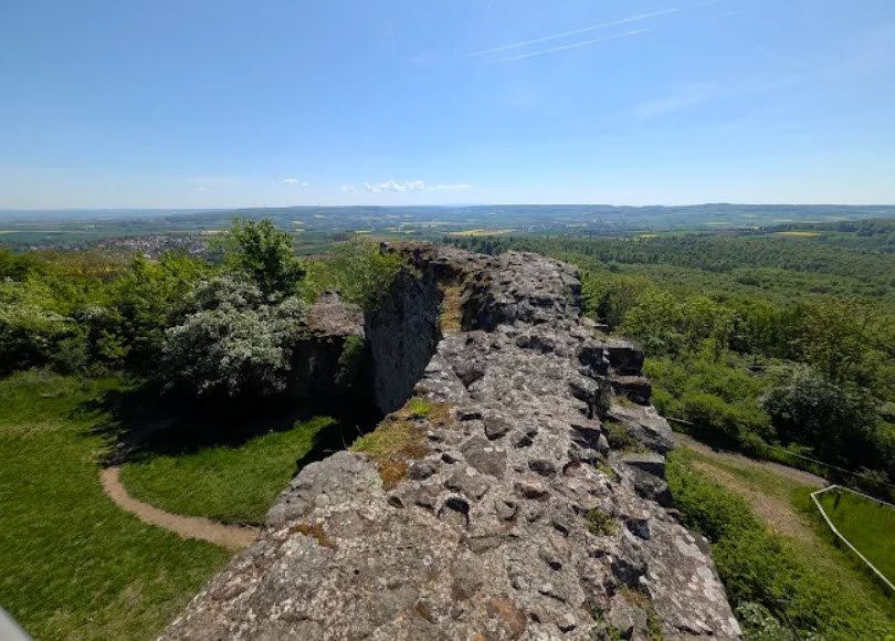 Frauenberg Ruine, Ebsdorfergrund, Germany, Germany